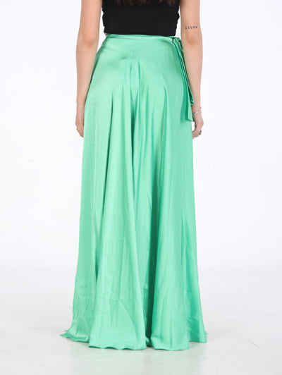 Priscilla - Maxigonna - verde menta