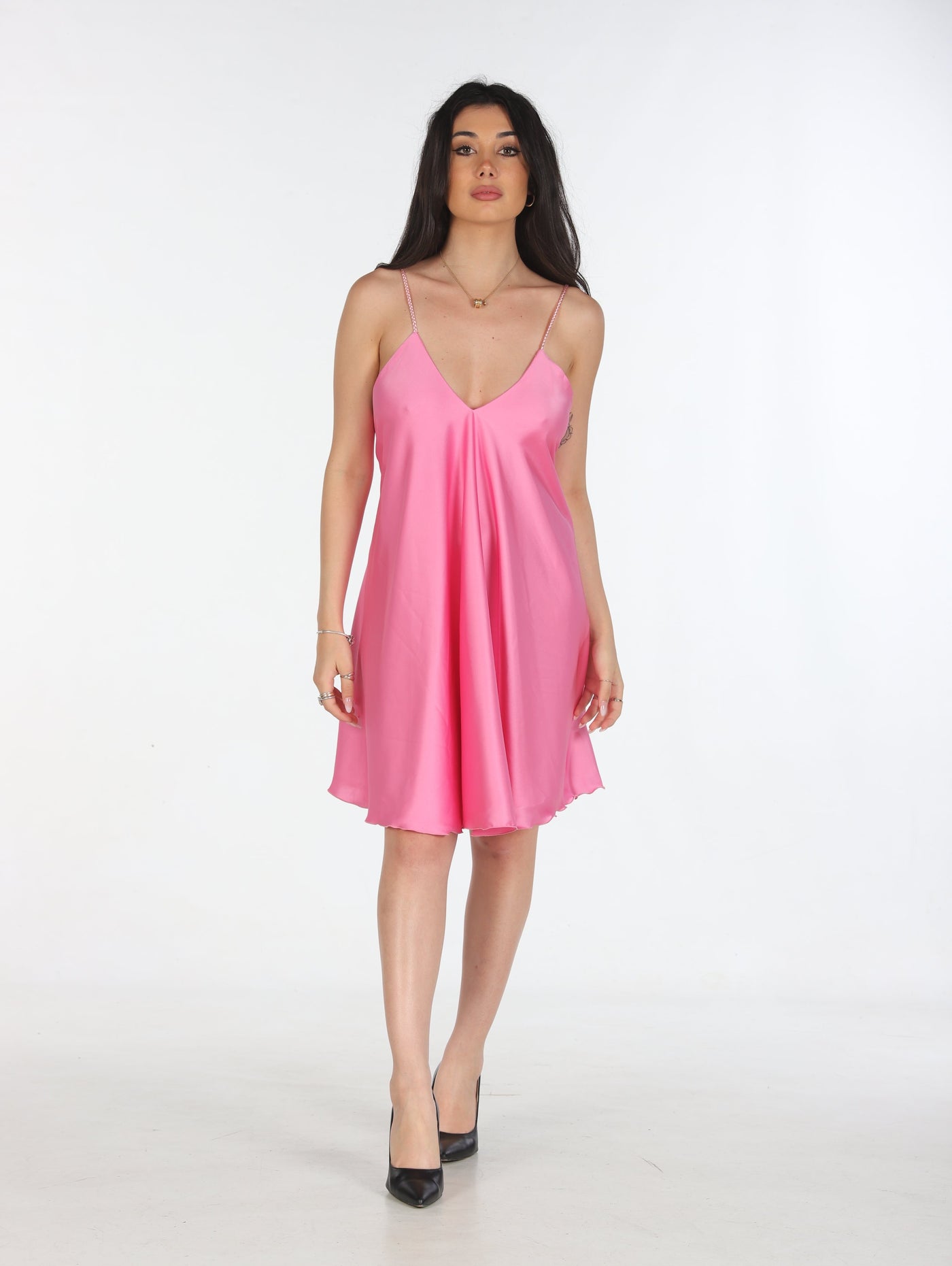 Lucrezia - Abito corto - Rosa